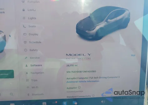 2022 Tesla Model Y Performance Dual Motor All-Wheel Drive from USA, damaged, VIN 7SAYGDEF3NF405560